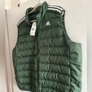 Adidas Green Essentials Down Vest, size 3XL